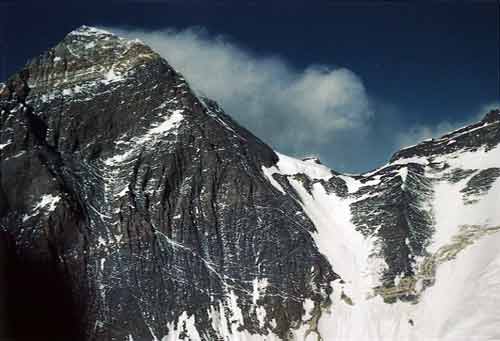 
Mount Everest Southwest Face, South Col, Geneva Spur, and Lhotse Face from the summit of Nuptse - Chris Bonington Mountaineer: Thirty Years of Climbing on the World's Great Peaks book
